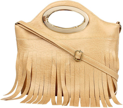 

ayeshu Women Casual White PU Sling Bag