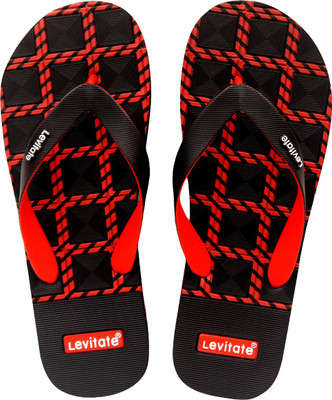 

Levitate Flip Flops, Black red