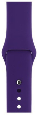 

EWOKIT 2mm Voilet Silicon Smart Watch Strap(Purple), Violet