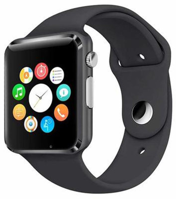 

Bastex BT A1 Watchphone / Smart watch with bluetooth Compatible With All Models Mobiles Black Smartwatch(Black Strap Free Size)