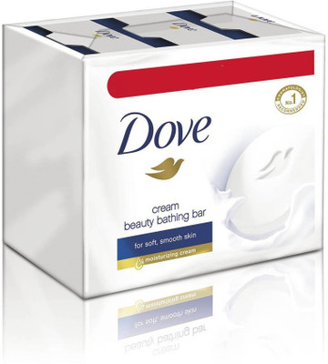 

Dove Cream Beauty Bathing Bar - Set of 3(300 g, Pack of 3)