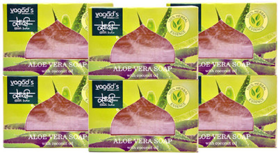 

Vagad's Khadi aloevera soap(100 g, Pack of 6)