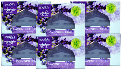 

Vagad's Khadi lavender soap(100 g, Pack of 6)