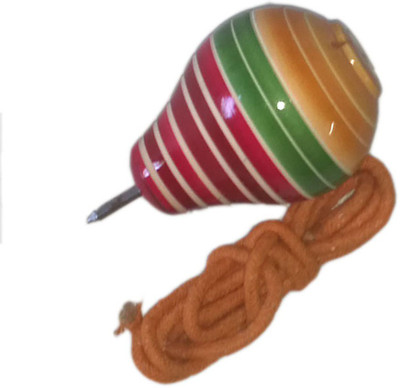 

Funwood Games Wooden Spinning Lattoo With Thread(Multicolor)