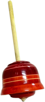 

Funwood Games Exclusive Bell Shaped Super Fun Finger/Hand Spinning Top for kids(Multicolor)
