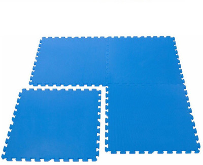 

Iris Interlocking 2 ft. X 2 ft. (4 pieces) Blue 10 mm Exercise & Gym Mat