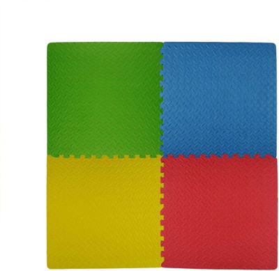 

Iris Interlocking 2 ft.X 2 ft. (4 pieces) Multicolor 10 mm Exercise & Gym, Yoga, Gymnastic, Wrestling, Equipment, Martial Arts Mat