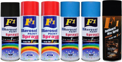 

F1 Premium Multicolor Spray Paint 450 ml(Pack of 6)