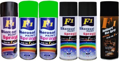 

F1 Premium Multicolor Spray Paint 450 ml(Pack of 6)