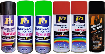 

F1 Premium Multicolor Spray Paint 450 ml(Pack of 6)