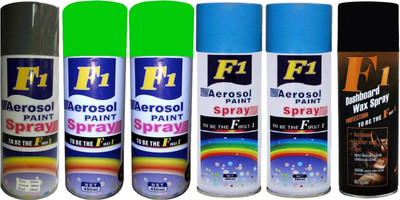 

F1 Premium Multicolor Spray Paint 450 ml(Pack of 6)