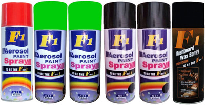 

F1 Premium Multicolor Spray Paint 450 ml(Pack of 6)
