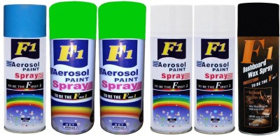 

F1 Premium Multicolor Spray Paint 450 ml(Pack of 6)