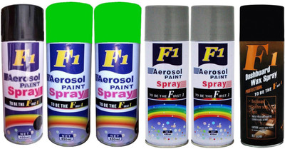 

F1 Premium Multicolor Spray Paint 450 ml(Pack of 6)