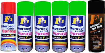 

F1 Premium Multicolor Spray Paint 450 ml(Pack of 6)