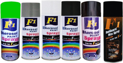 

F1 Premium Multicolor Spray Paint 450 ml(Pack of 6)