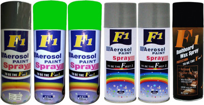 

F1 Premium Multicolor Spray Paint 450 ml(Pack of 6)