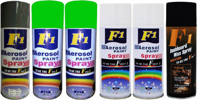

F1 Premium Multicolor Spray Paint 450 ml(Pack of 6)