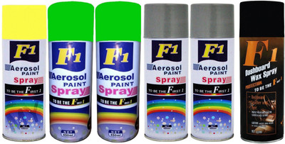 

F1 Premium Multicolor Spray Paint 450 ml(Pack of 6)