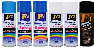 

F1 Premium Multicolor Spray Paint 450 ml(Pack of 6)