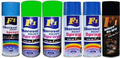 

F1 Premium Multicolor Spray Paint 450 ml(Pack of 6)