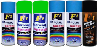 

F1 Premium Multicolor Spray Paint 450 ml(Pack of 6)