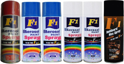 

F1 Premium Multicolor Spray Paint 450 ml(Pack of 6)