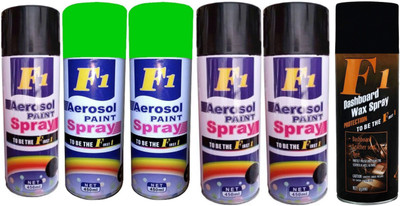 

F1 Premium Multicolor Spray Paint 450 ml(Pack of 6)
