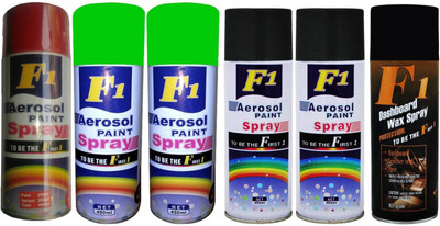 

F1 Premium Multicolor Spray Paint 450 ml(Pack of 6)