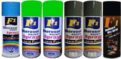 

F1 Premium Multicolor Spray Paint 450 ml(Pack of 6)
