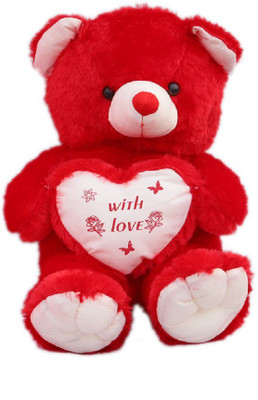 

mega star Hugable Cute Teddy Bear Cuddles Soft Toy For Kids Birthday / Return Gifts Girls Lovable Special Gift High Quality - 75 cm(Red)