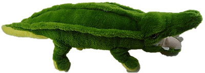 

tako bell Green Crocodile Stuffed Soft Plush Toy Love Girl 34 cm - 8 cm(Green)