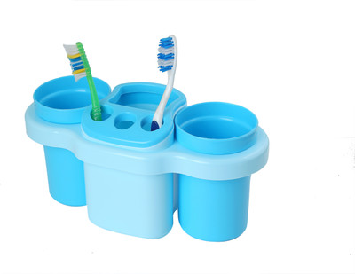 

CSM Multipurpose mountable toothbrush holder Plastic Toothbrush Holder(Blue, Wall Mount)