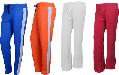 IndiWeaves Solid Women Multicolor Track Pants
