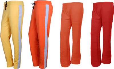 IndiWeaves Solid Women Multicolor Track Pants