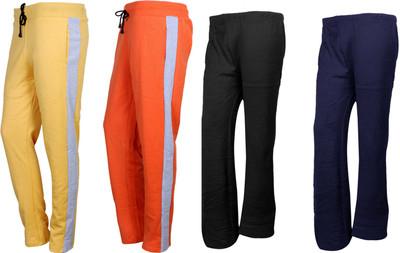 IndiWeaves Solid Women Multicolor Track Pants