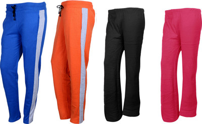 IndiWeaves Solid Women Multicolor Track Pants