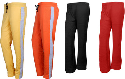IndiWeaves Solid Women Multicolor Track Pants
