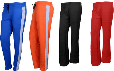 IndiWeaves Solid Women Multicolor Track Pants