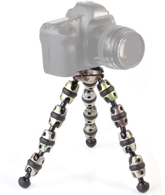 

yantralay 10 inch Flexible Metal Octopus Gorillapod Tripod With Mobile Attachment For DSLR, Action Cameras , Digital Cameras & Smartphones Tripod(Brown, Supports Up to 2000 g)