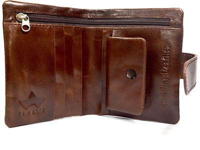 

lunatik Boys Brown Genuine Leather Wallet(6 Card Slots)