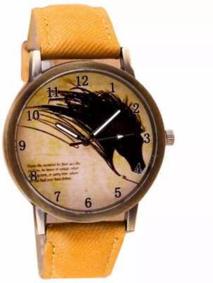 JM Seller New Stylish horse print dial THX153 Watch  - For Boys   Watches  (JM SELLER)