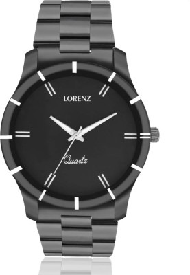Lorenz MK-1062A Black Matte Finish Luxury Watch  - For Men   Watches  (Lorenz)