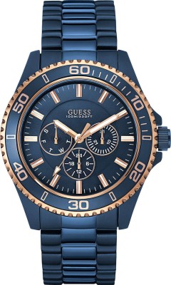 Guess New W0172G6 Iconic Signature Watch  - For Men   Watches  (Guess New)