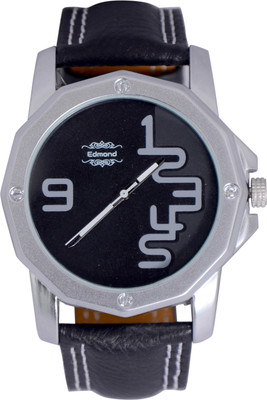 

EDMOND ANALOG WATCH FOR MEN ED-016 BLACK ED- Watch - For Men