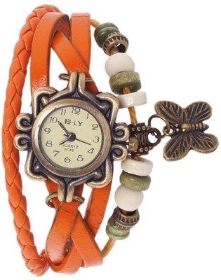 Talgo New Arrival Red Robin Season Special Butterfly Dori Analog Dial Leather Dori Strap RRDOR Watch  - For Girls   Watches  (Talgo)