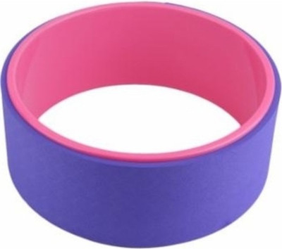 

Ipop Retail YOGA WHEEL Yoga Blocks(Purple, Pink Pack of 1), Pink;purple