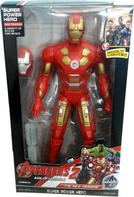 

SHRIBOSSJI Iron Man Super Heroes Avengers 2 Action Figures (Red, Gold)(Red, Gold)