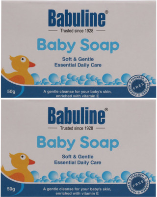 

Babuline Baby Soap Mini Pack of 2(White)