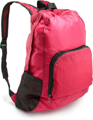 

ADONIZ Foldable Light Weight 20 L Backpack(Blue), Pink